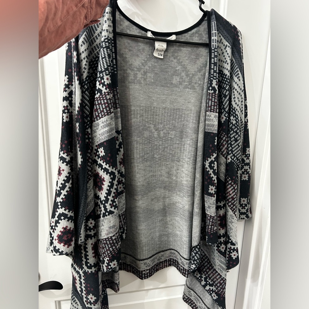 American Rag Aztec printed cardigan